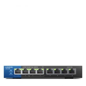 Linksys LGS108P 8-Port Business Desktop Gigabit PoE+ Switch