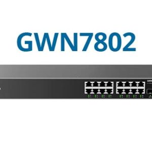 Grandstream Networks | GWN7802 Enterprise PoE++ Switch UAE | 48-Port Multi-Gigabit  | 1.2kW Budget