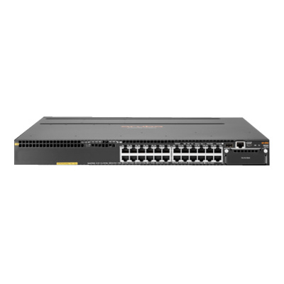 HPE Aruba 3810M 24G PoE+ 1-slot Switch