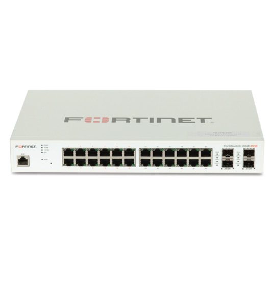 Fortinet FortiSwitch-224E-POE FS-224E-POE switch 28 ports managed rack-mountable