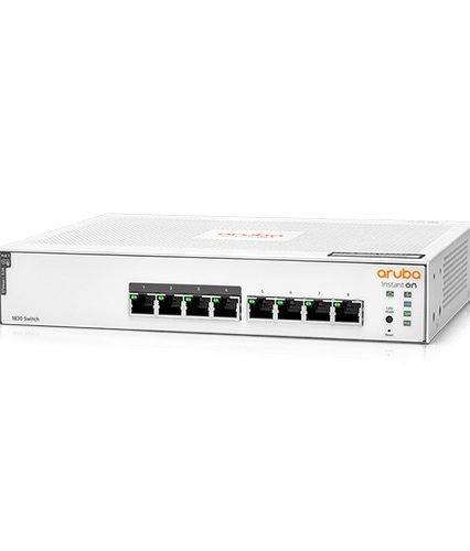 Aruba Instant On 1830 8G 4p Class4 PoE 65W Switch JL811A in Dubai UAE