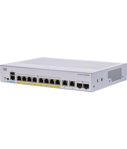 Cisco CBS350-8P-E-2G Managed Switch