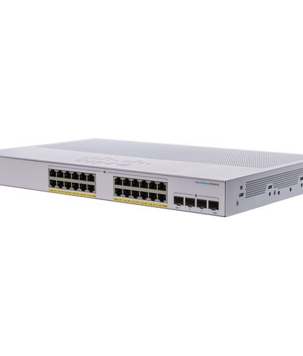 Cisco CBS350-24P-4G-UK 24-Port Gigabit PoE+ Compliant Managed Switch with SFP (195W)