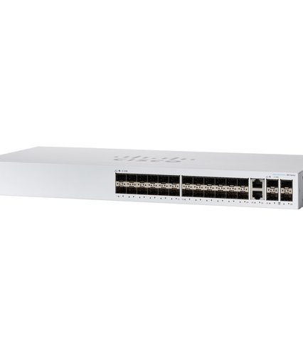 Cisco CBS350-24S-4G-UK 24-Port SFP Gigabit Managed Network Switch