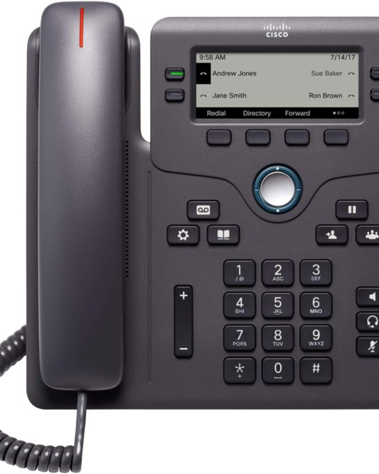 Cisco CP-6851-3PW-UK-K9 IP Phone 6851 with Multiplatform Firmware Power Adapter