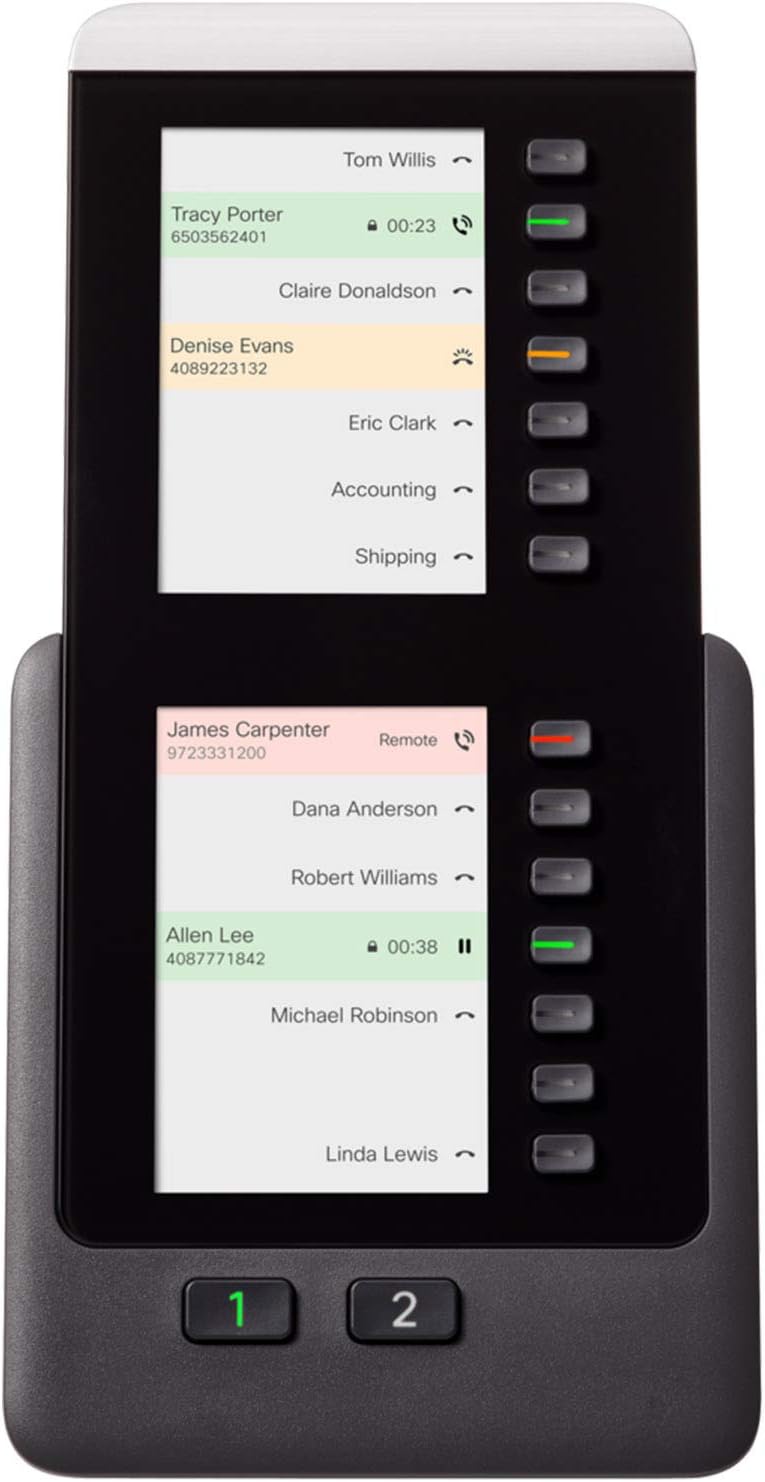 Cisco CP-8800-A-KEM IP Phone 8800-A Audio Key Expansion Module for VoIP Phones