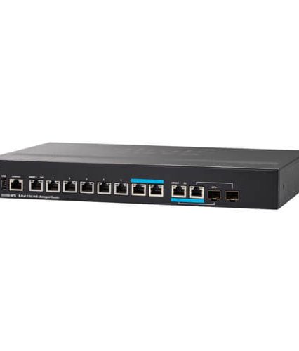 Cisco SG350-8PD 8-Port 2.5G PoE Managed Switch