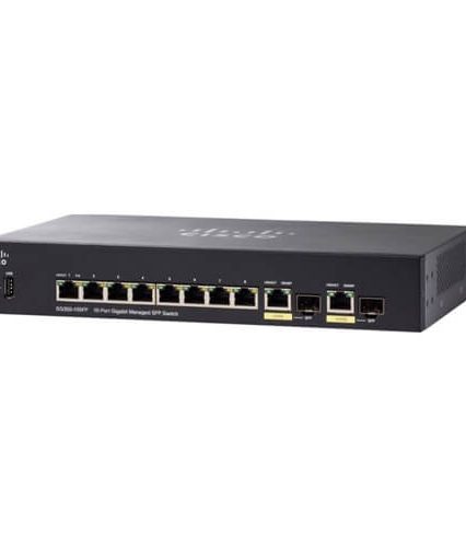 Cisco SG350-10SFP 10-Port Gigabit Managed SFP Switch