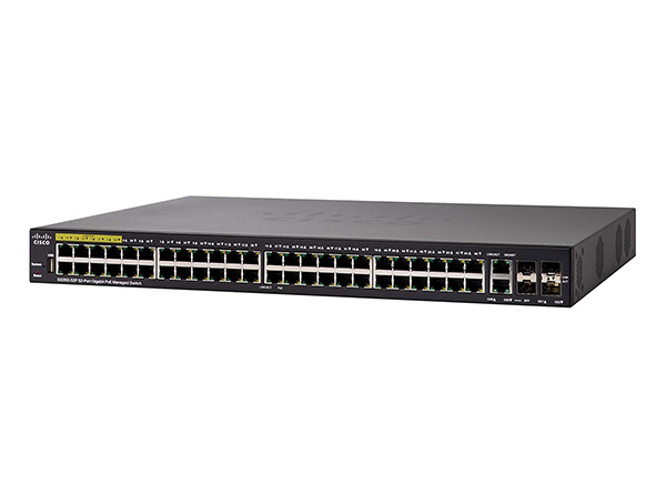 Cisco SG350-52P 52-Port Gigabit POE Managed Switch