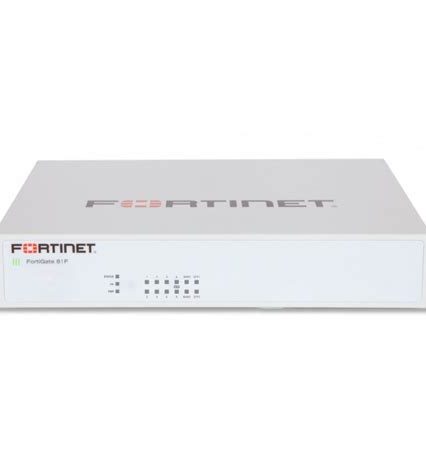 Fortinet FortiGate 81F FG-81F-BDL-950-12 security appliance with 1 year 24x7 FortiCare Support
