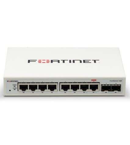 Fortinet FortiSwitch-108F-FPOE FS-108F-FPOE switch 8 ports managed rack-mountable