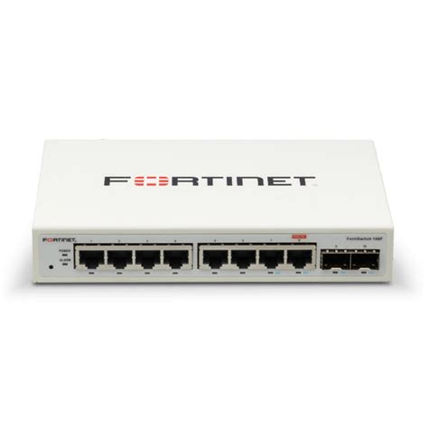 Fortinet FortiSwitch-108F-FPOE FS-108F-FPOE switch 8 ports managed rack-mountable