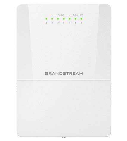Grandstream Networks | GWN7710R Outdoor Managed PoE Switch | 6-Port IP66 Rated