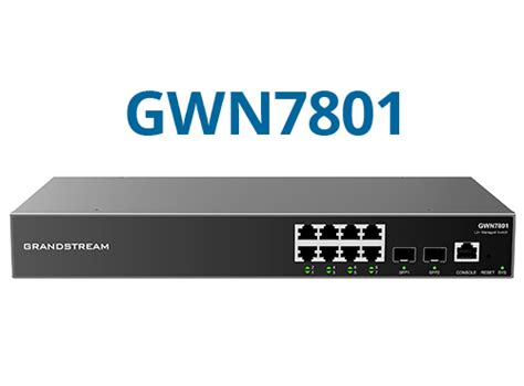 Grandstream Networks | GWN7801 Enterprise PoE Switch UAE | 48-Port Gigabit