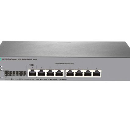 HPE OfficeConnect 1820 8G Switch with 1GbE ports