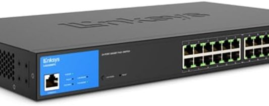 Linksys LGS328MPC 24-Port Managed Gigabit PoE+ Switch with 4 10G SFP+
