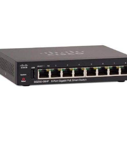 Cisco SG250-08HP switch with POE