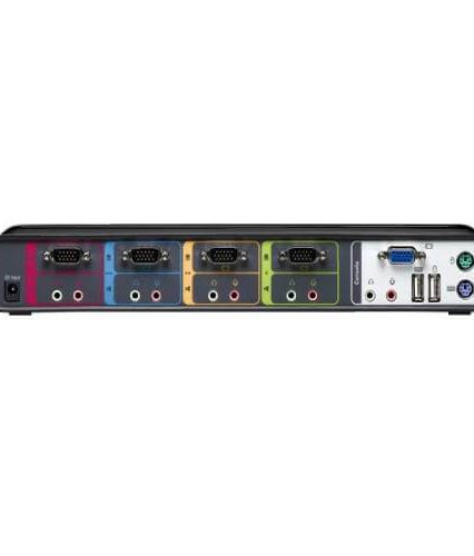 Belkin 4 Port USB VGA KVM Switch-F1DS104Jea