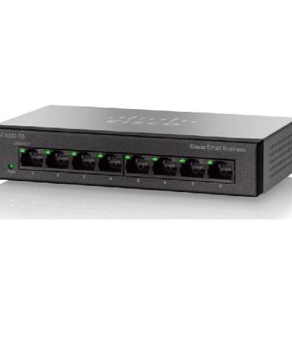 Cisco SF110D-08 Unmanaged Switch 8 Ports 10/100 Desktop