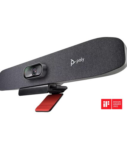 Poly Studio R30 usb video bar for small conference spaces