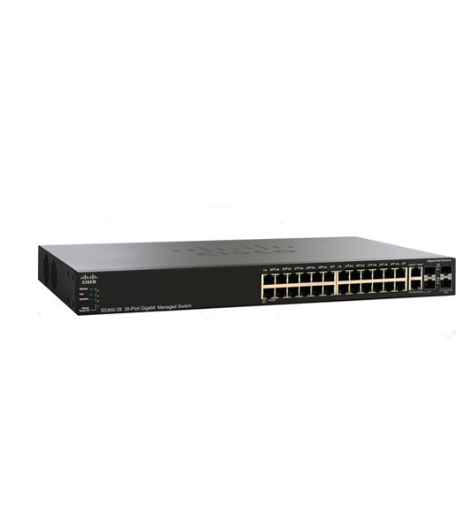 Cisco SG350-28 28-Port Gigabit Managed Switch