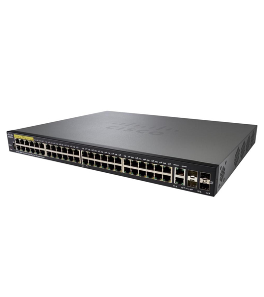 Cisco SF350-48P 48-Port 10/100 PoE Managed Switch