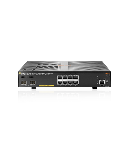 Aruba 2930F 8G POE+ 2SFP+ Switch JL258A in Dubai UAE