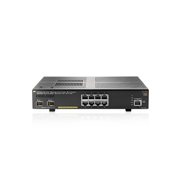 Aruba 2930F 8G POE+ 2SFP+ Switch JL258A in Dubai UAE