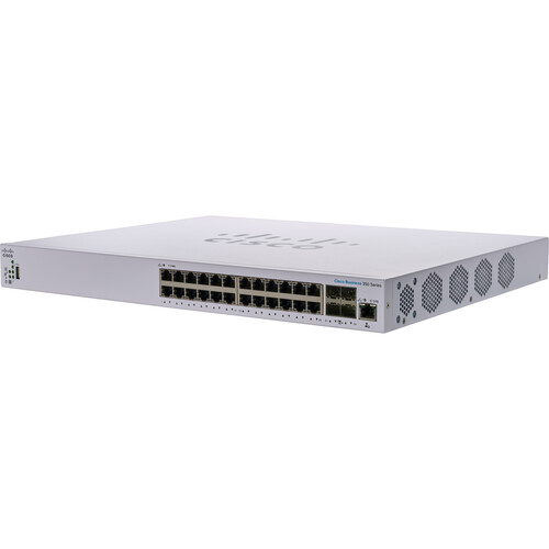 Cisco CBS350-24XT-EU 24-Port 10G Managed Network Switch with 10G SFP+/RJ45 Combo Ports