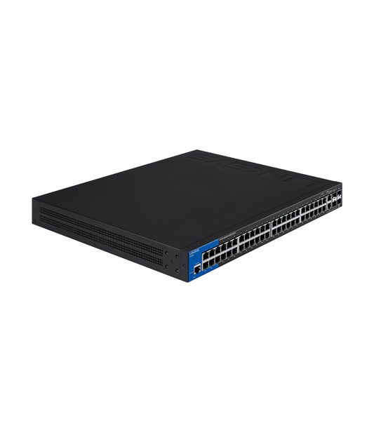Linksys Business LGS552 48-Port Gigabit Managed Switch + 2x Gigabit SFP/RJ45 Combo Ports + 2x 10G SFP+ Ports