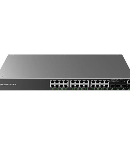 Grandstream Networks | GWN7803P Enterprise L3 PoE++ Switch UAE | 48-Port Multi-Gig | 2.4kW Budget