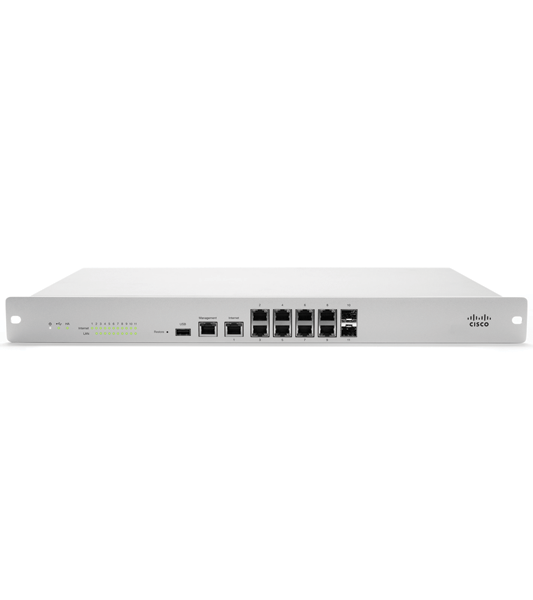 Cisco Meraki MX100 Cloud Managed security appliance in Dubai UAE